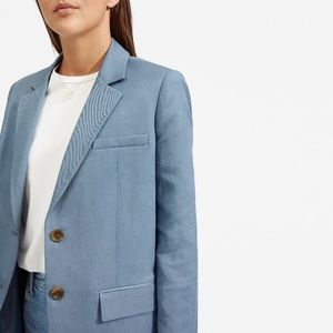 Everlane Cotton-Linen Blazer
